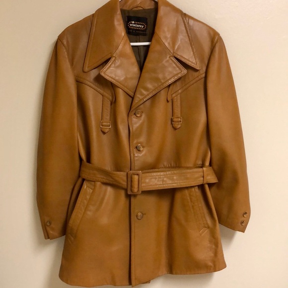 Virany Other - ♦️SOLD♦️Vintage Mens Leather Jacket